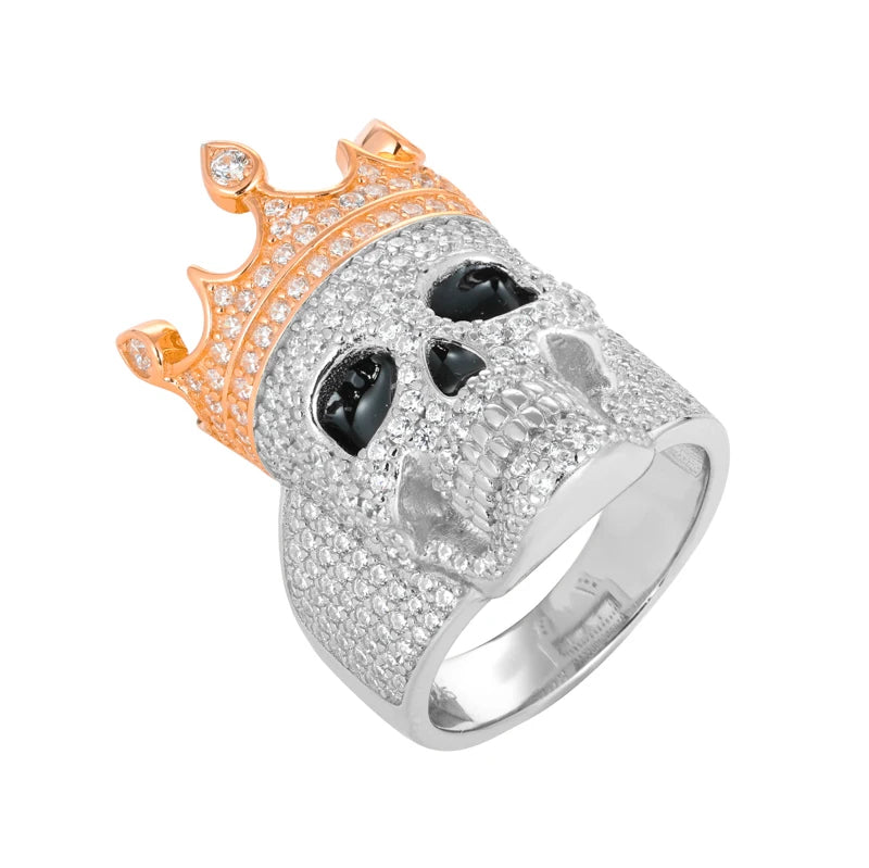 925 Sterling Silver Moissanite Jesus Ring