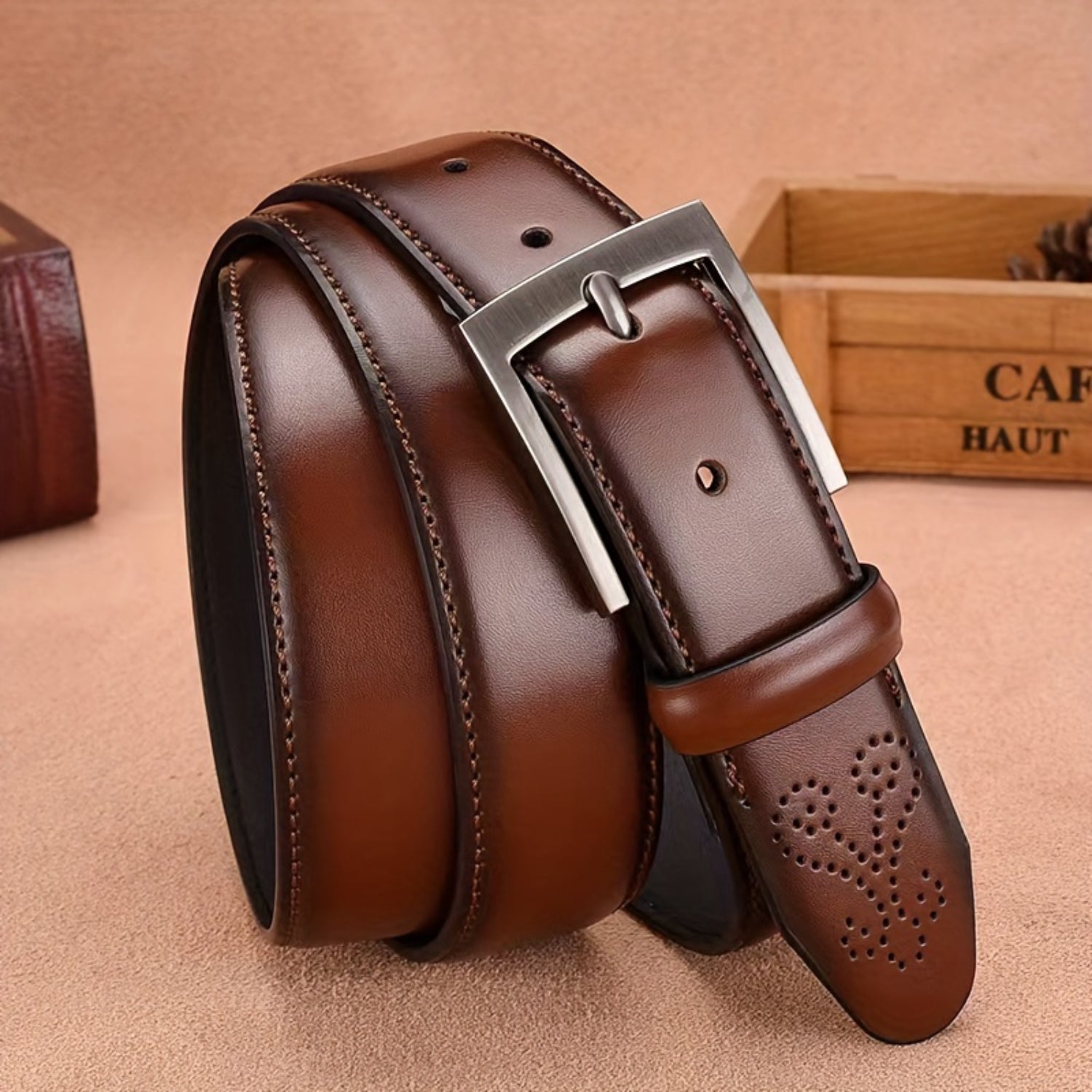 Genuine Cowhide Leather Belt