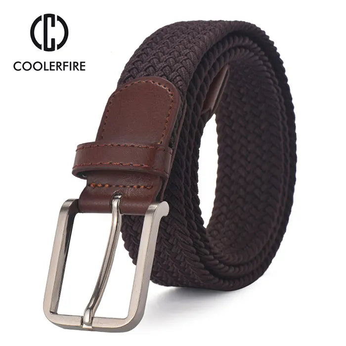 Elastic Canvas Belt