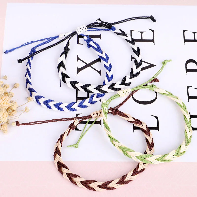Multistring Braided Surf Bracelet