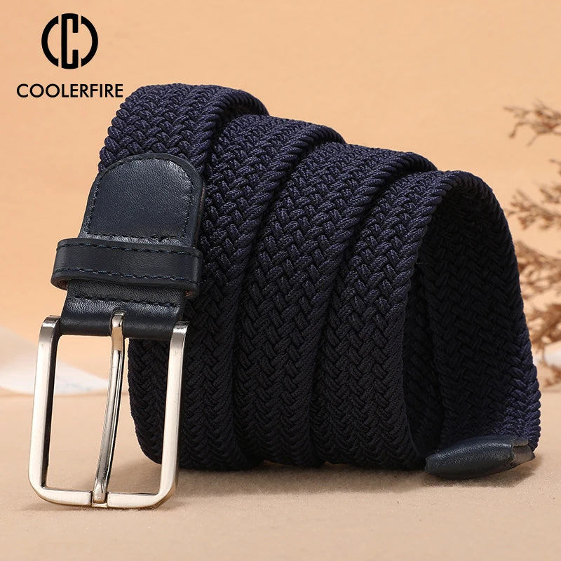 Elastic Canvas Belt
