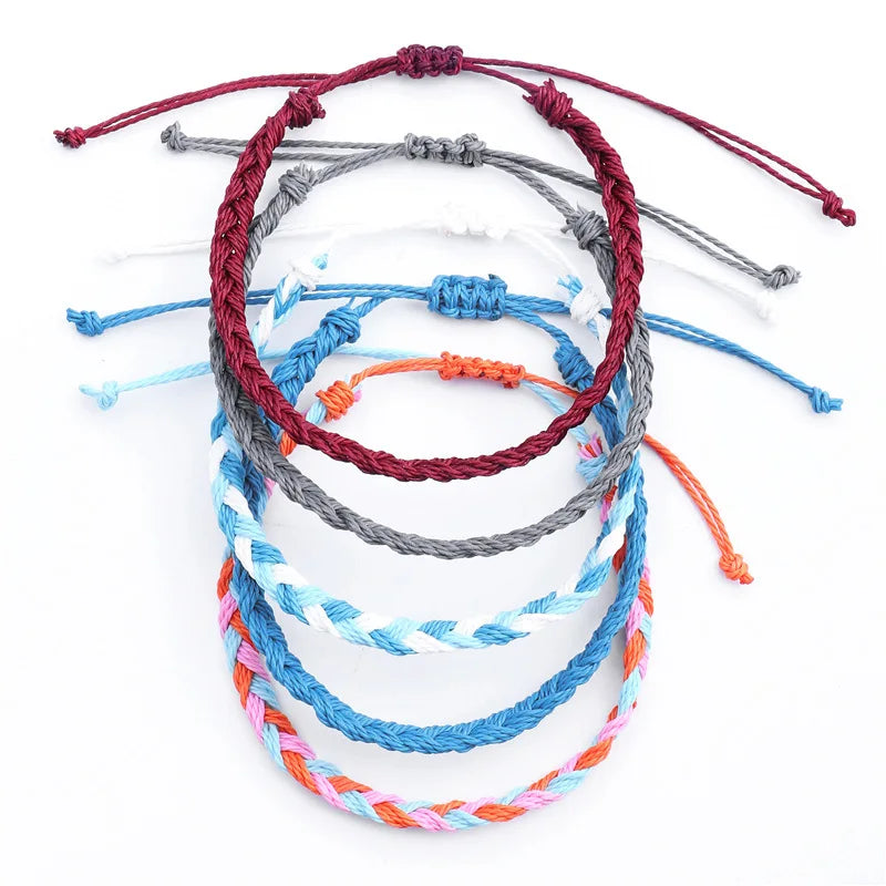 Multistring Braided Surf Bracelet