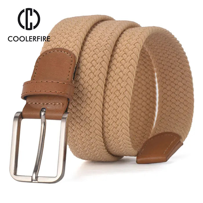 Elastic Canvas Belt
