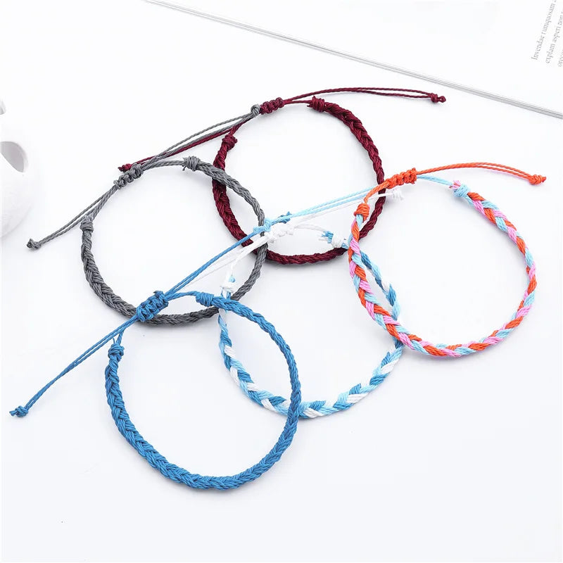 Multistring Braided Surf Bracelet