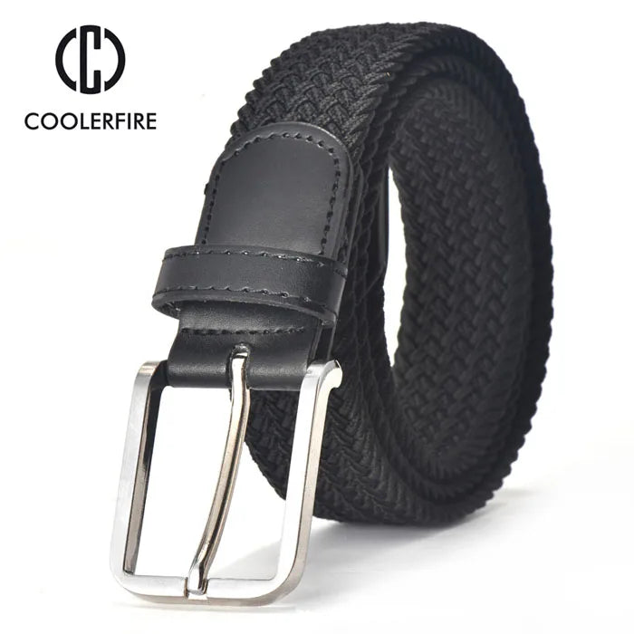 Elastic Canvas Belt