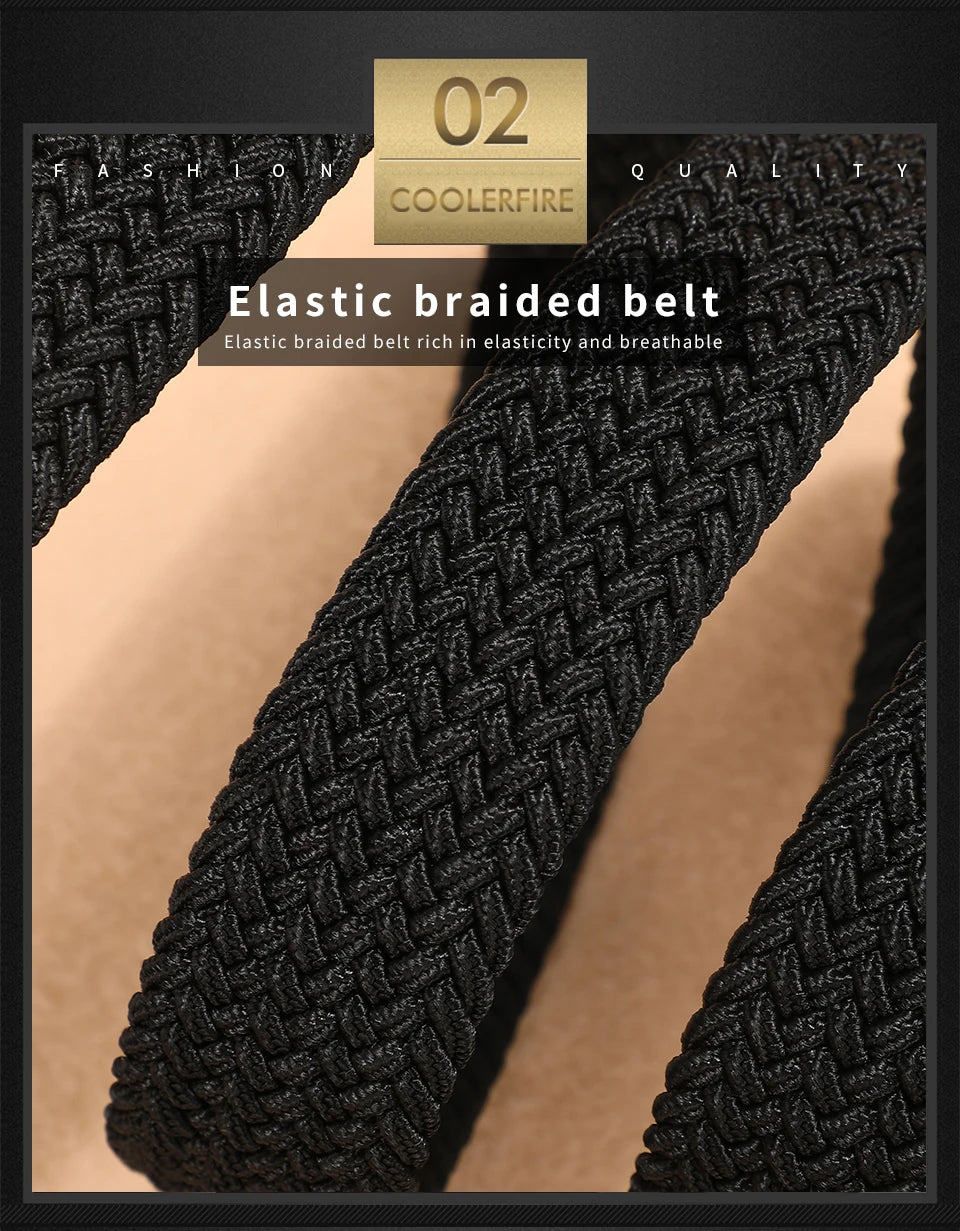 Elastic Canvas Belt