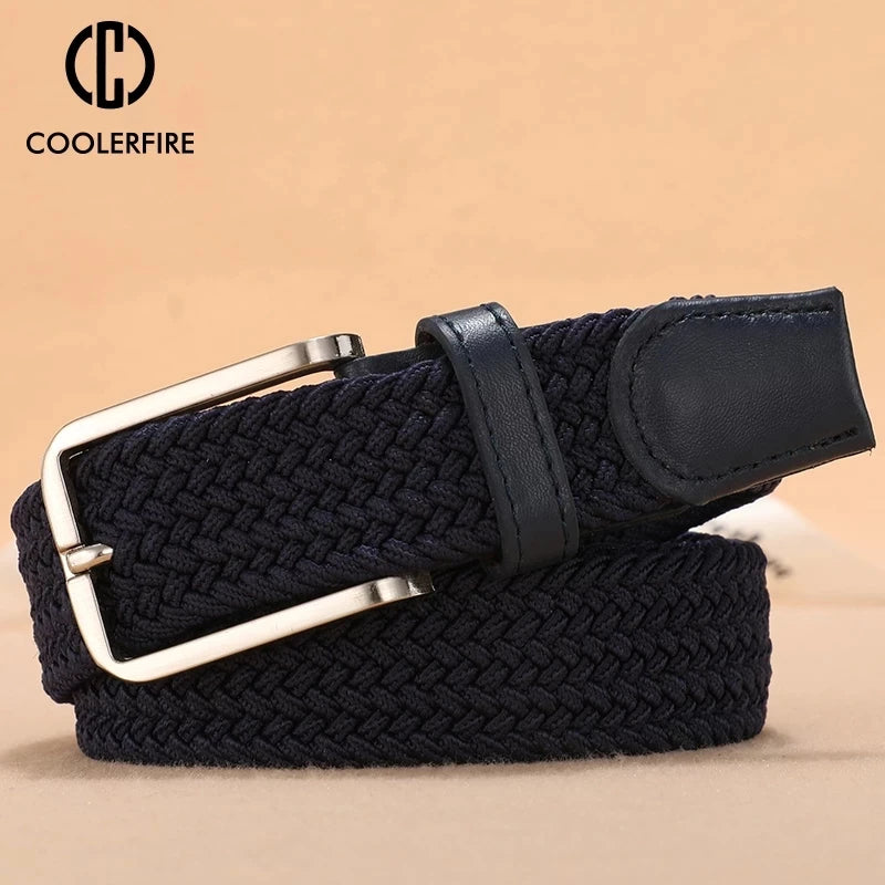 Elastic Canvas Belt