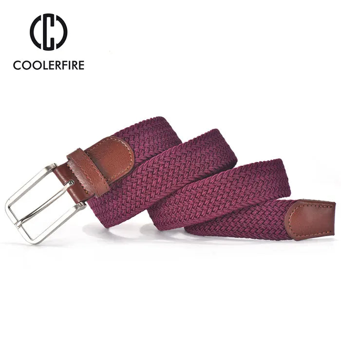 Elastic Canvas Belt