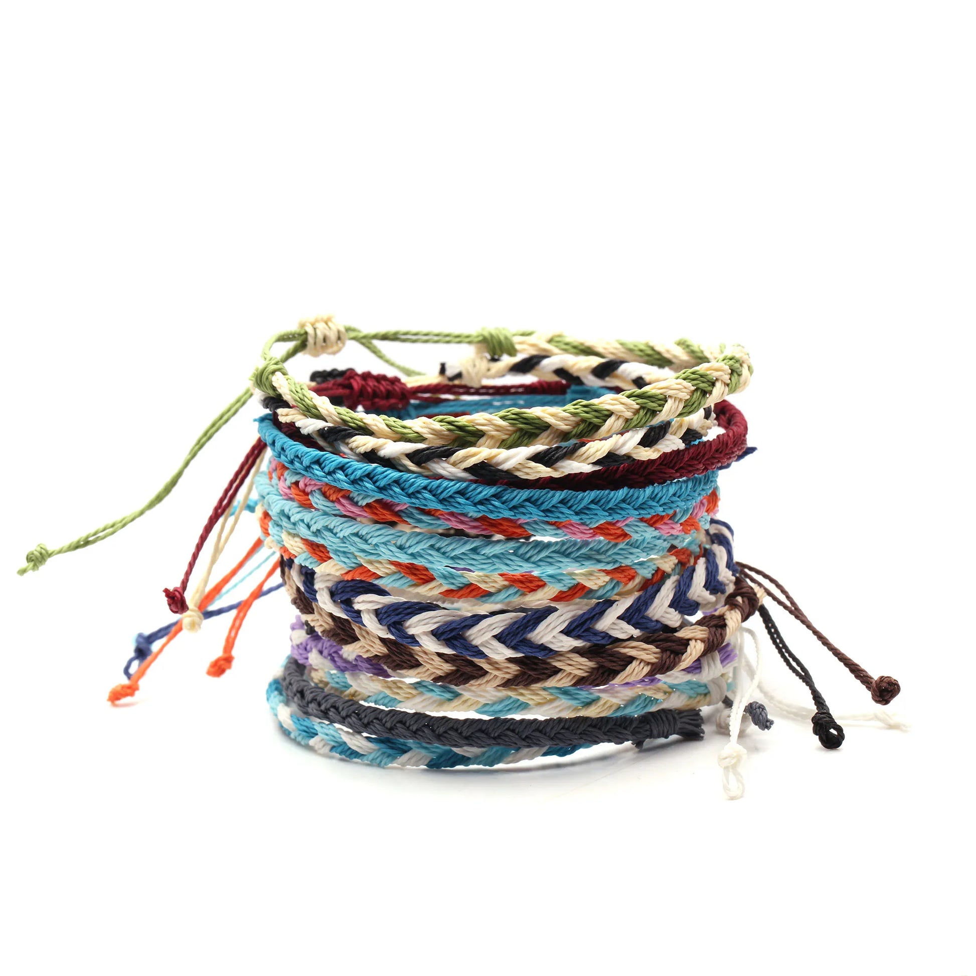 Multistring Braided Surf Bracelet