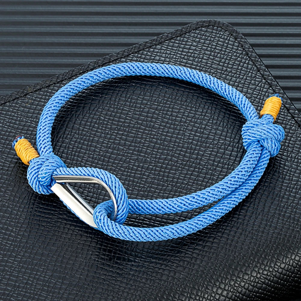 Carabiner Rope Bracelet