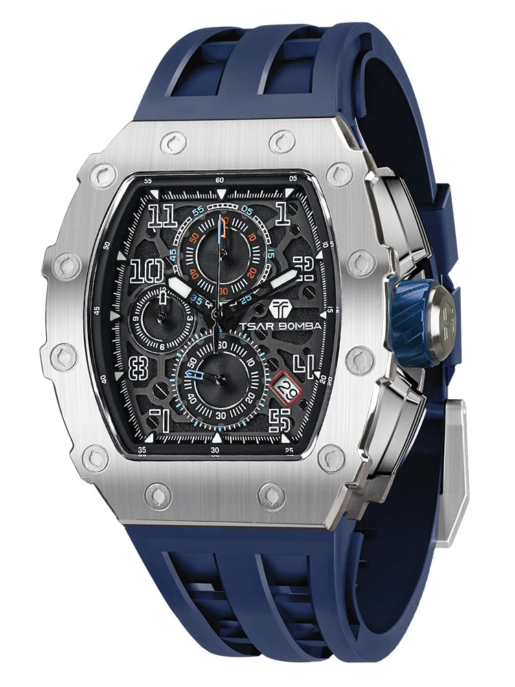 TSAR BOMBA TB-8204Q Chronograph Watch