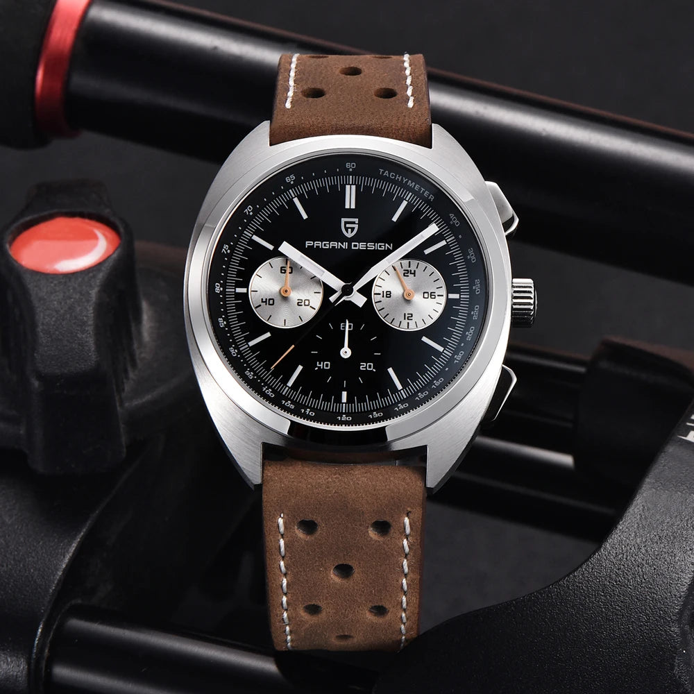 Pagani Design PD-1782 Chronograph Leather Watch