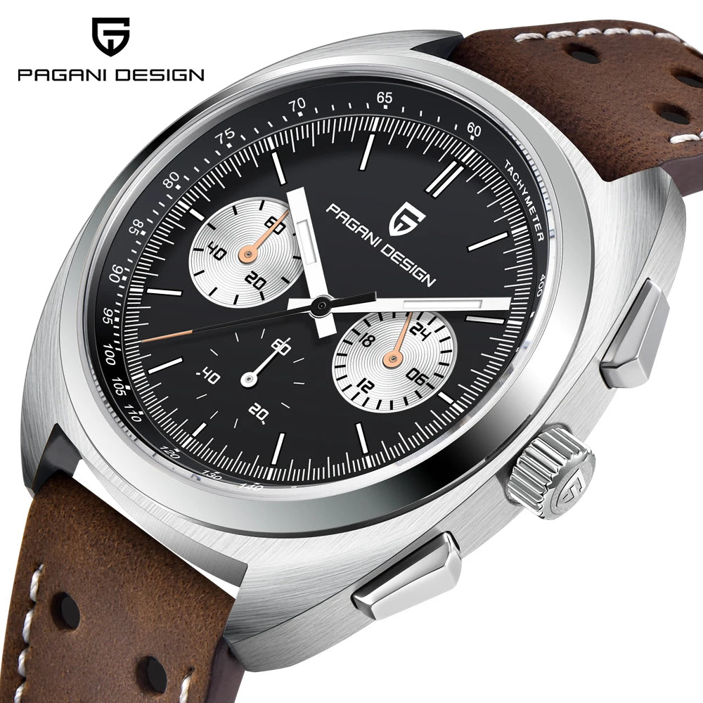 Pagani Design PD-1782 Chronograph Leather Watch