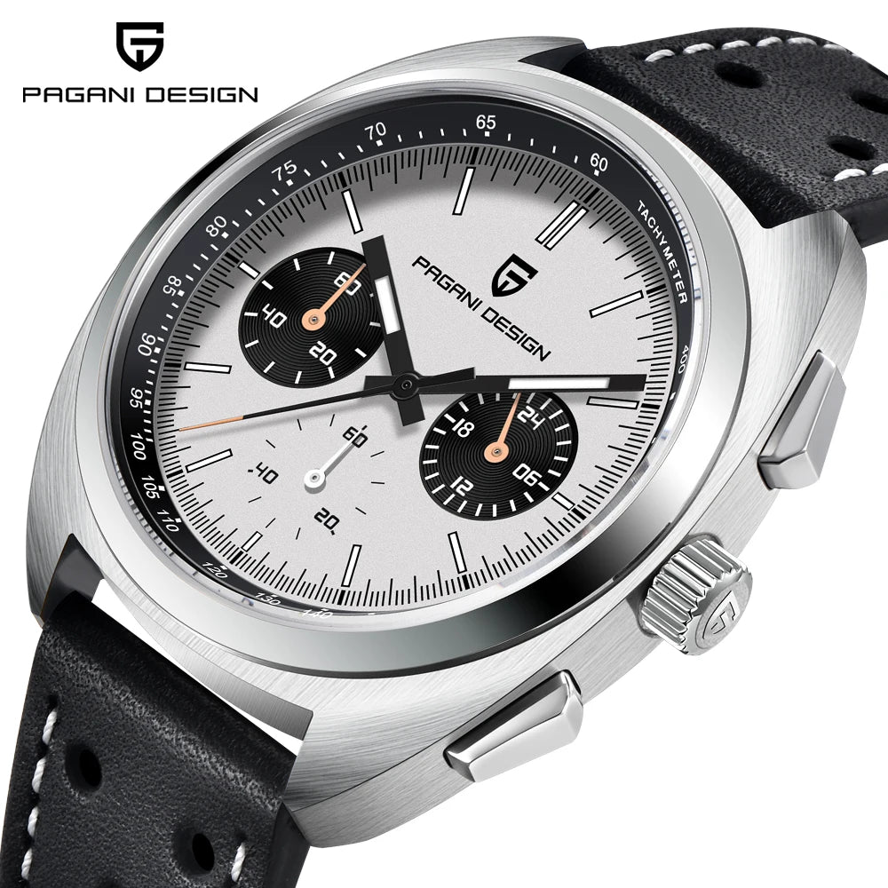 Pagani Design PD-1782 Chronograph Leather Watch