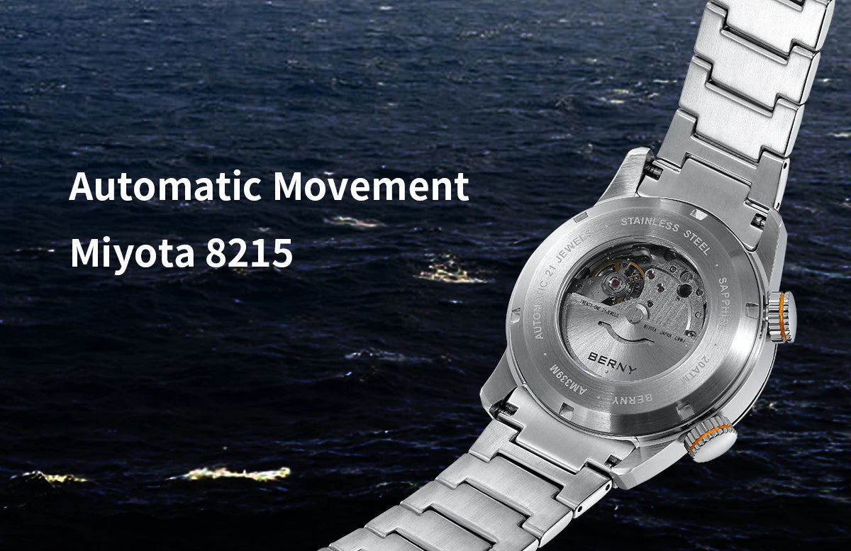BERNY AM339M Mechanical Diver Watch