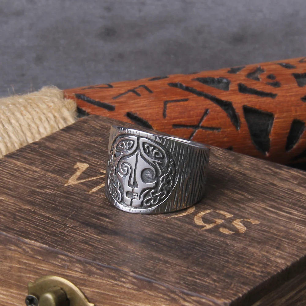 Vikings Jewelry Norse Goddess Hel Ring