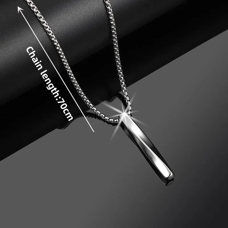 Black Pillar Necklace