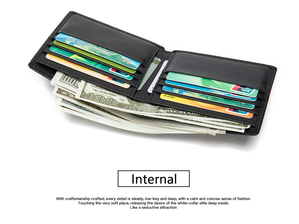 WESTAL Genuine Leather Men's Wallet