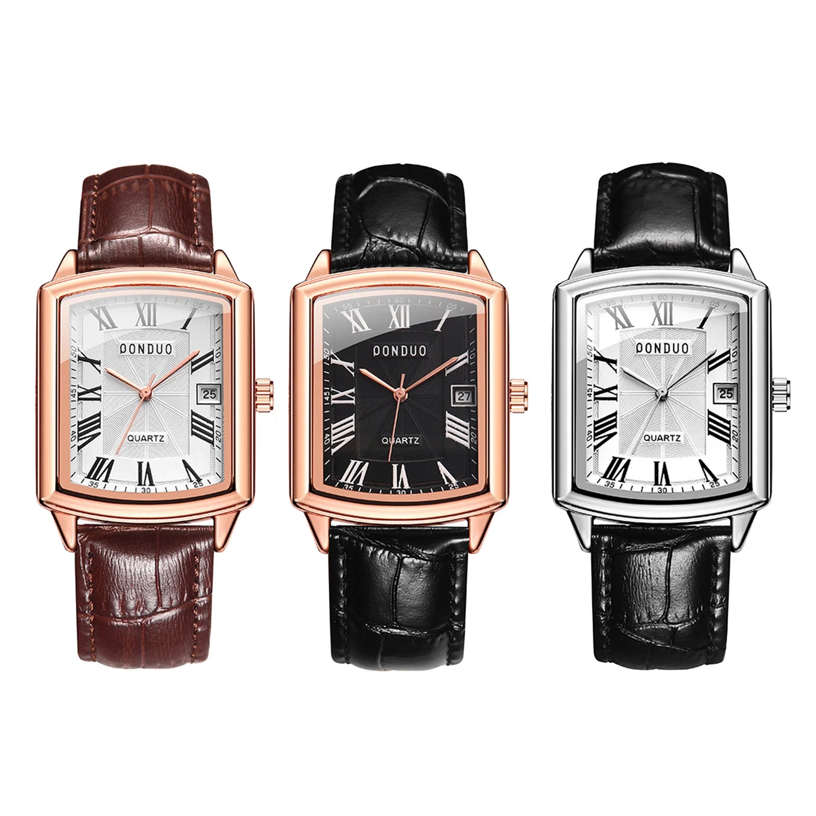 Lancardo Men’s Square Quartz Watch