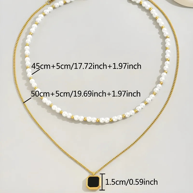 Geometric Pendant Necklace