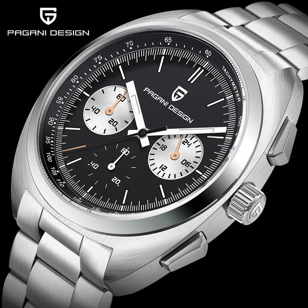 Pagani Design PD-1782 Chronograph Leather Watch