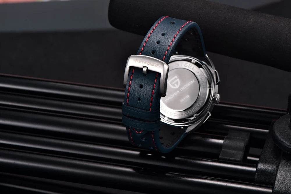 Pagani Design PD-1782 Chronograph Leather Watch