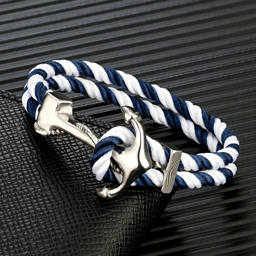 Anchor Rope Bracelet