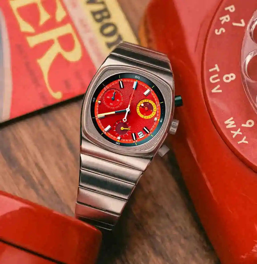 CILOA 501 Stainless Steel Quartz Watch