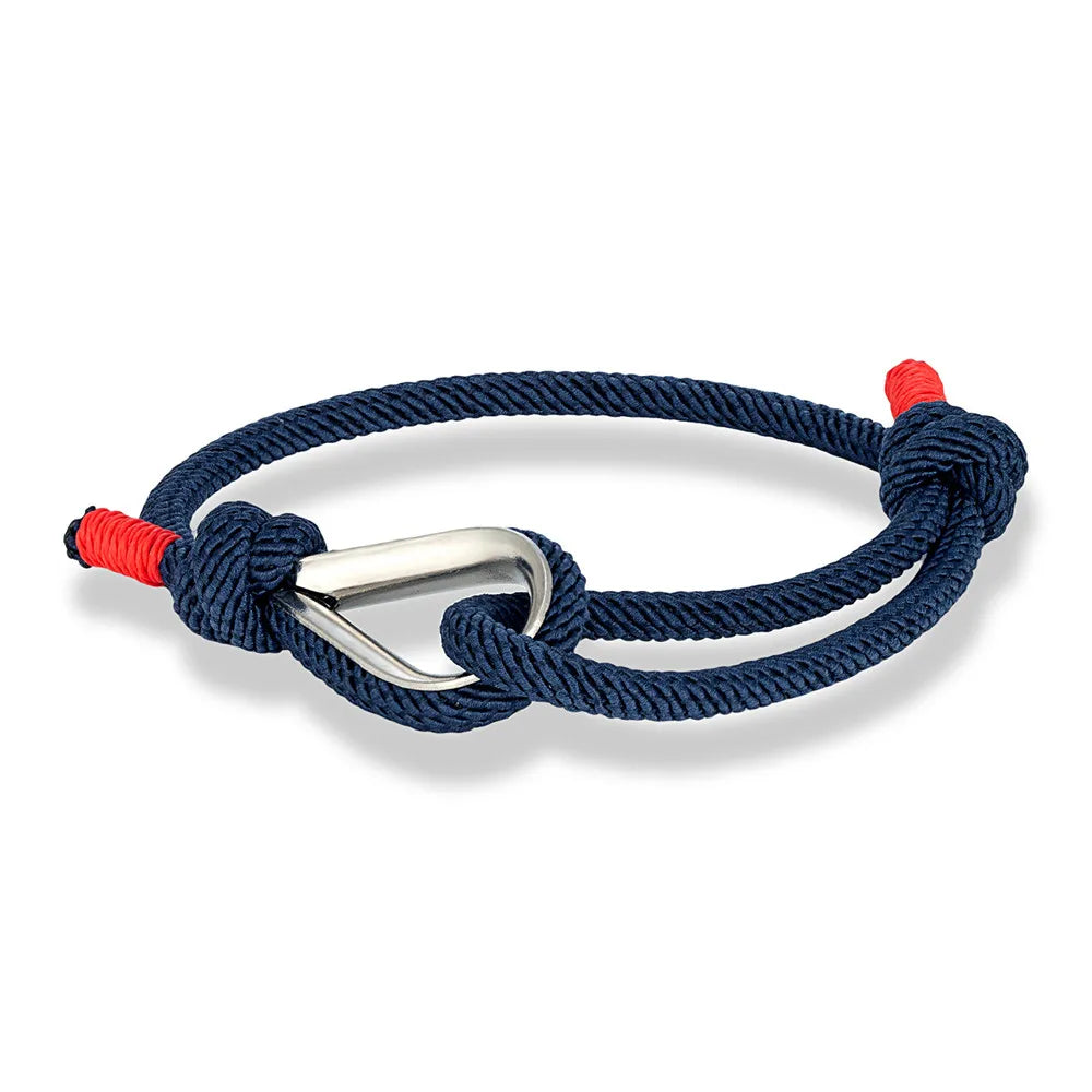 Carabiner Rope Bracelet
