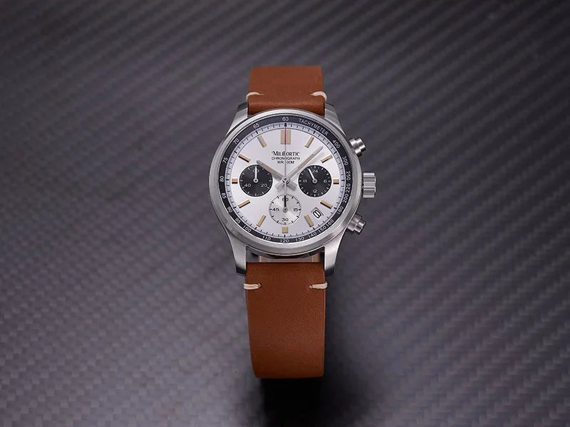 RDUNAE QM39R079 Classic 3 Sub-dial Chronograph Watch