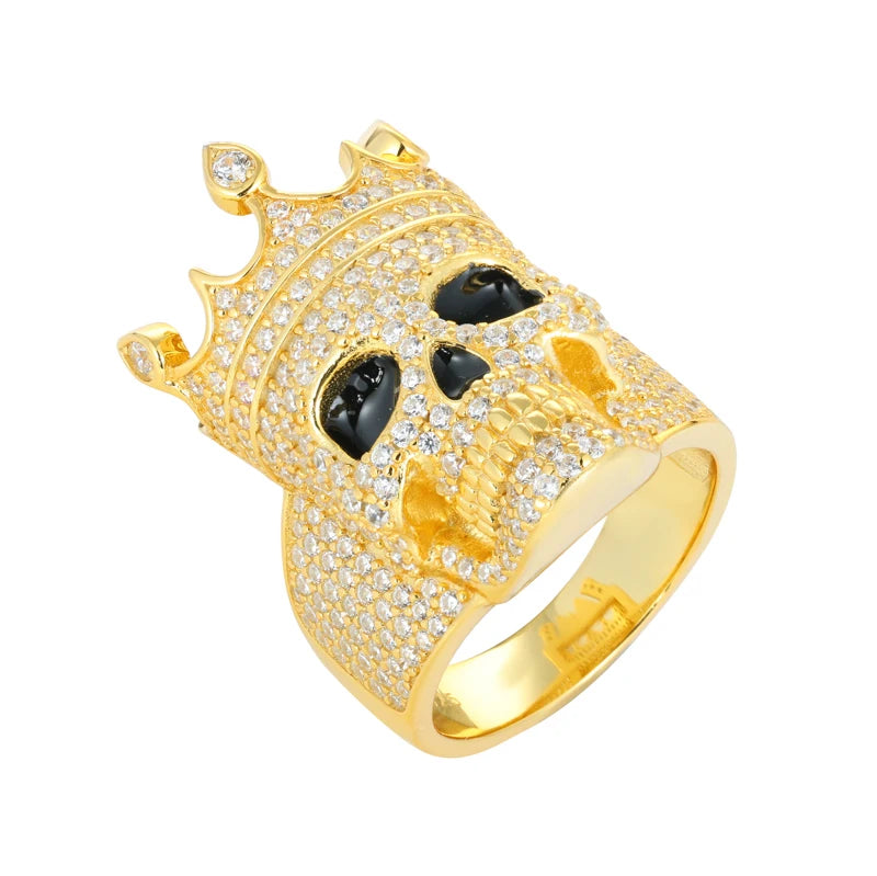 925 Sterling Silver Moissanite Jesus Ring