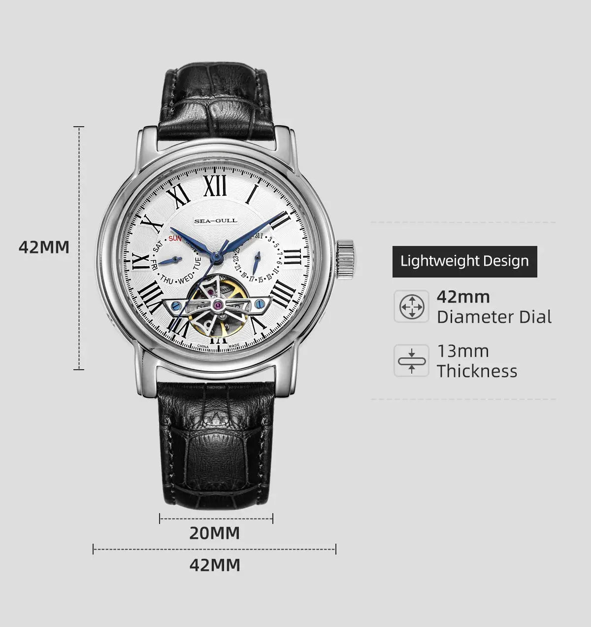 Sea-Gull D819.622 Automatic Mechanical Watch