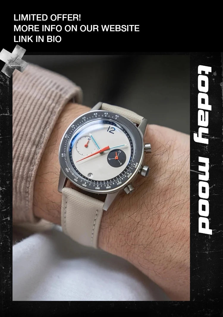 CILOA Classic Leather Quartz Watch