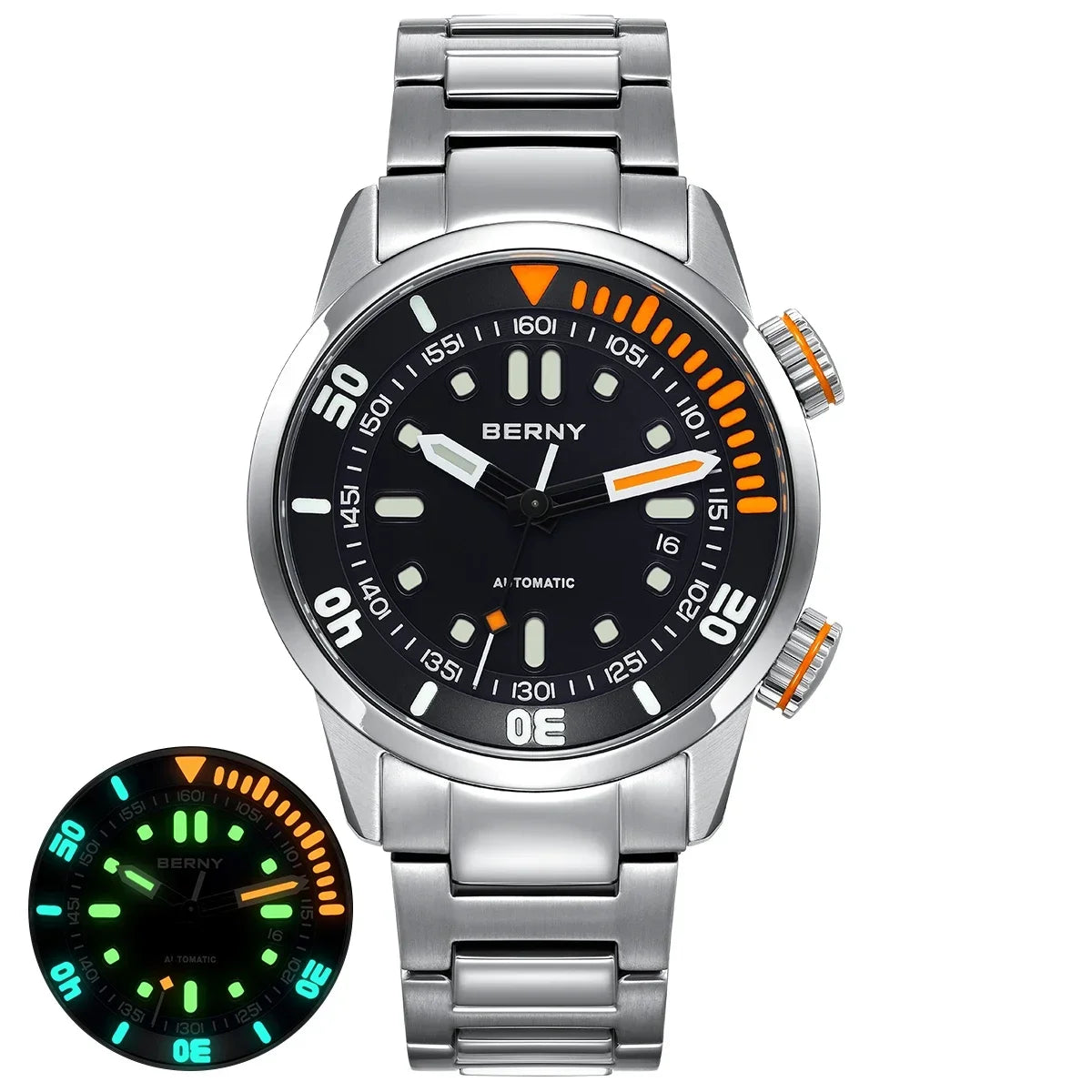 BERNY AM339M Mechanical Diver Watch