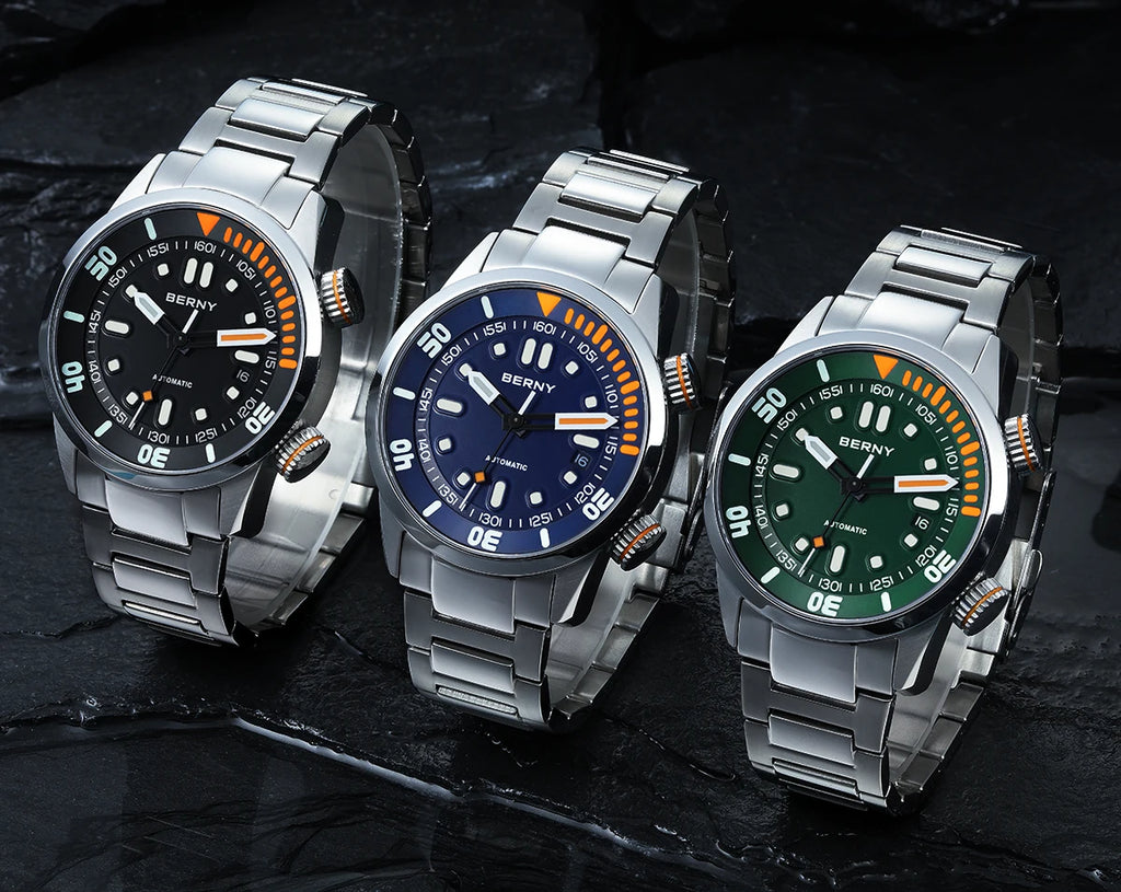 BERNY AM339M Mechanical Diver Watch