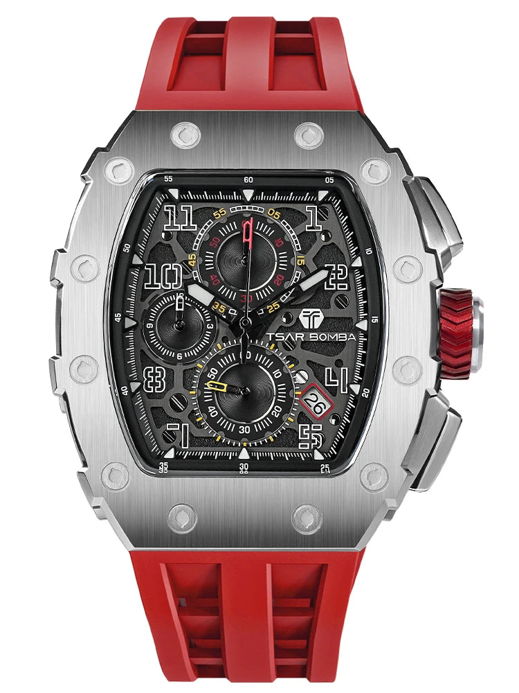 TSAR BOMBA TB-8204Q Chronograph Watch