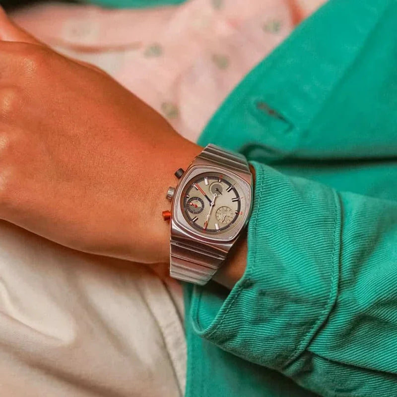 CILOA 501 Stainless Steel Quartz Watch