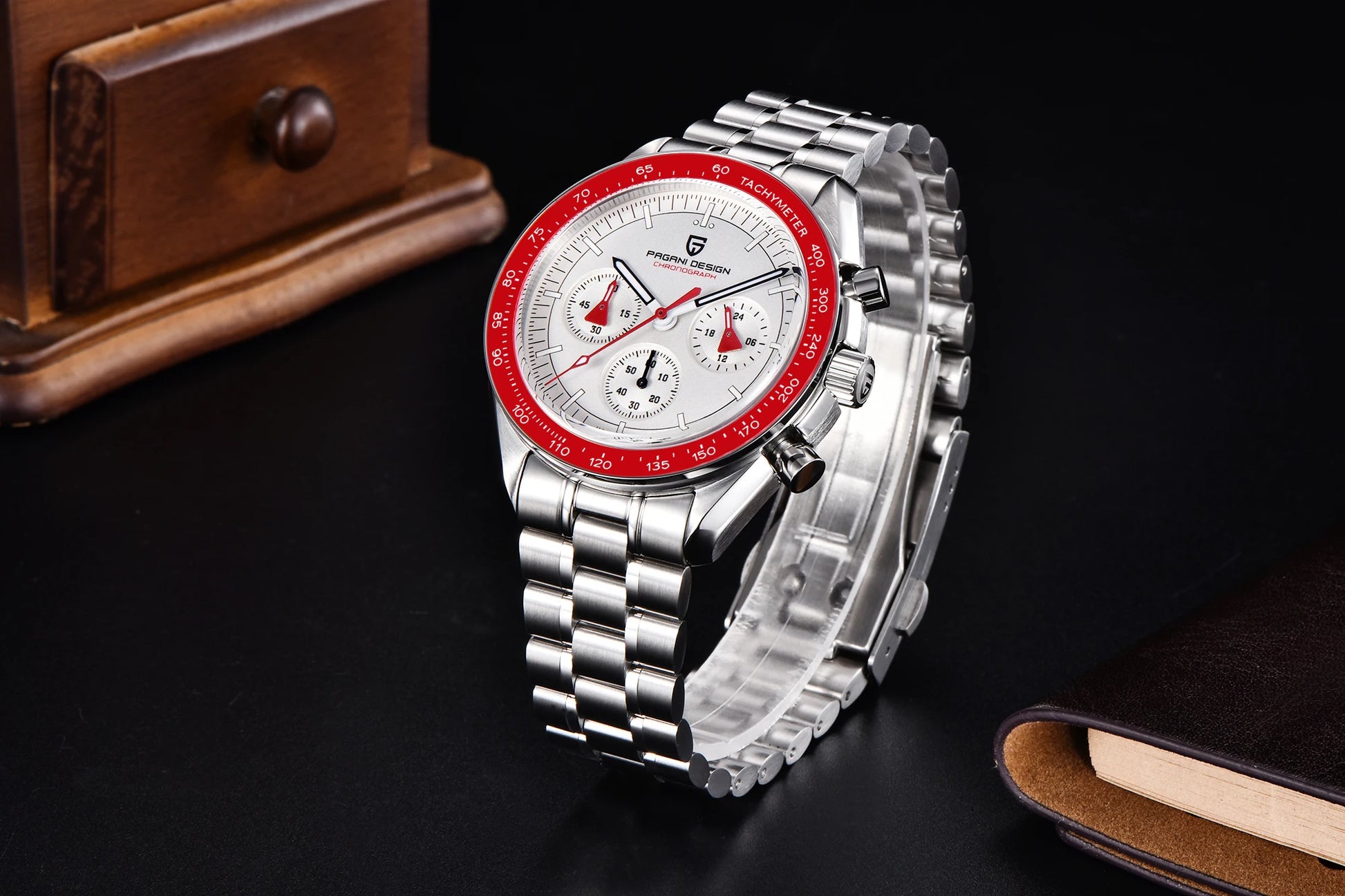 PAGANI DESIGN PD-1701B Quartz Chronograph