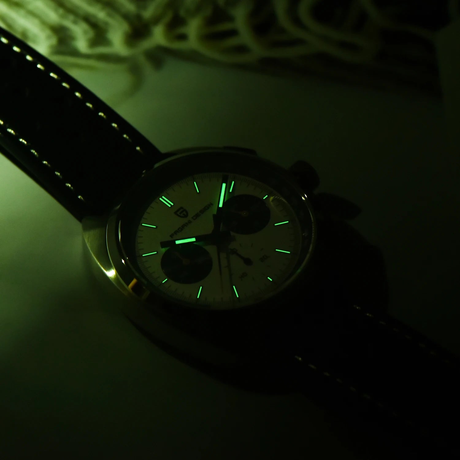 Pagani Design PD-1782 Chronograph Leather Watch