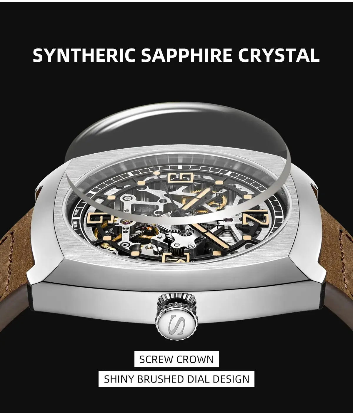 Sea-Gull 6094 Skeleton Mechanical Watch