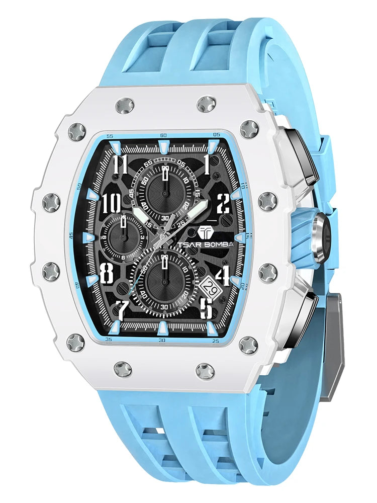 TSAR BOMBA TB-8204Q Chronograph Watch