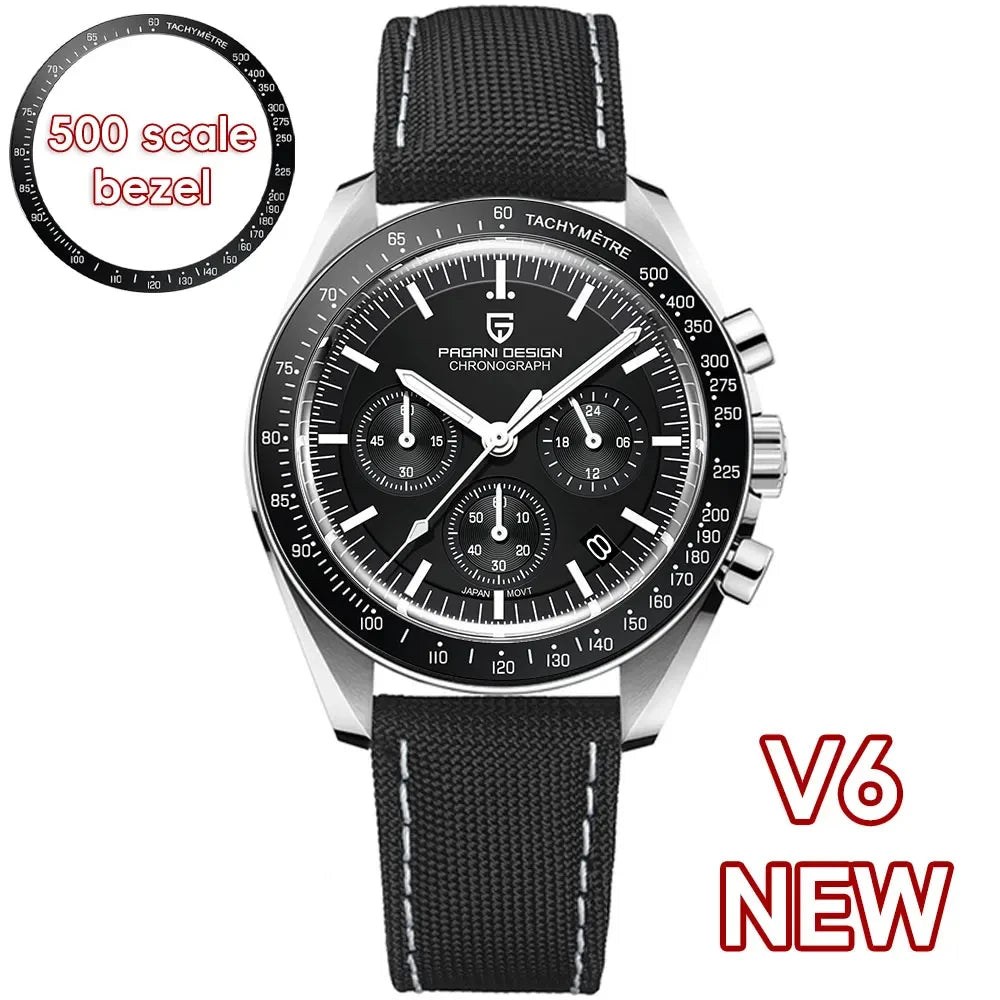 PAGANI DESIGN PD-1701B Quartz Chronograph