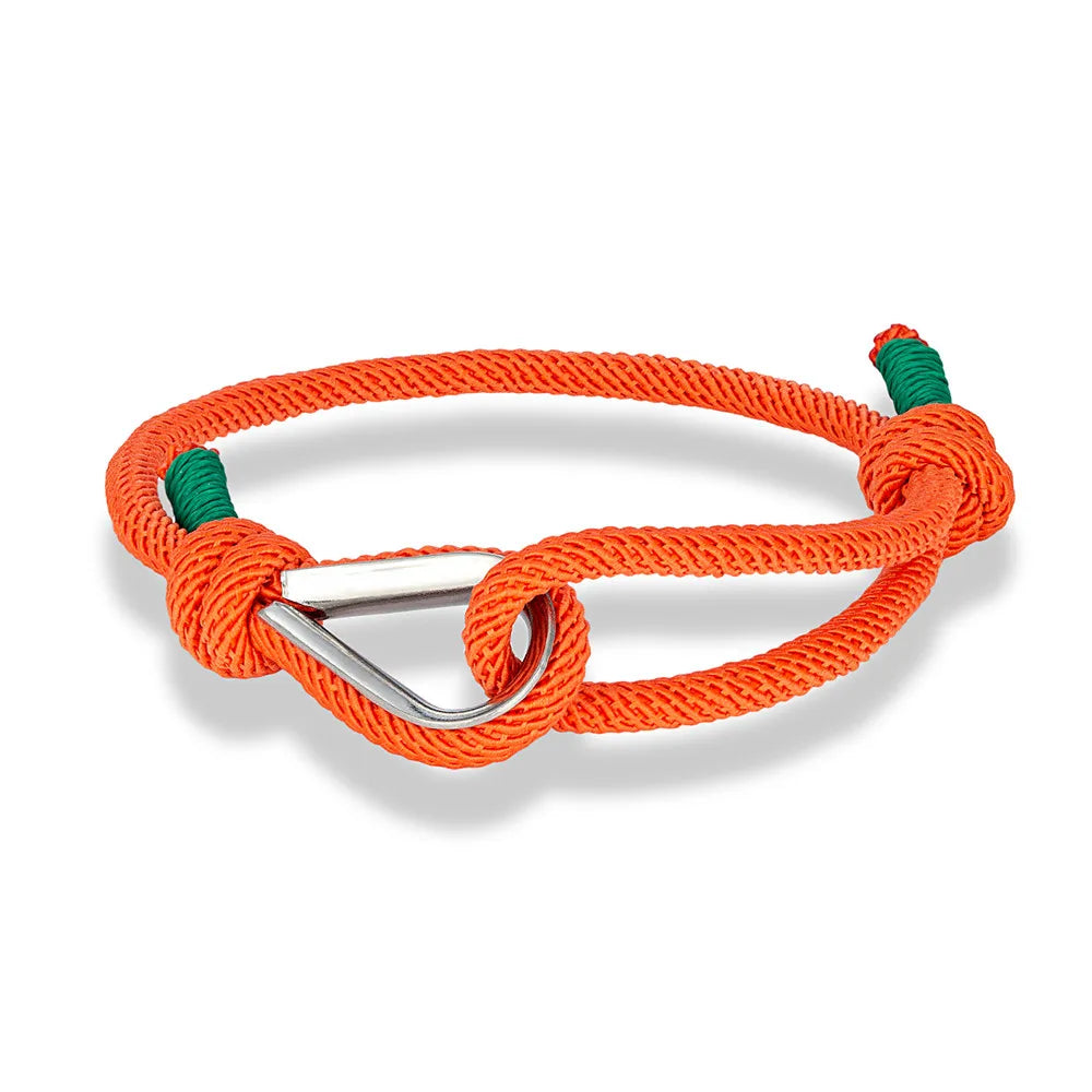 Carabiner Rope Bracelet