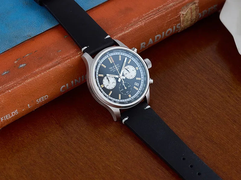 RDUNAE QM39R079 Classic 3 Sub-dial Chronograph Watch