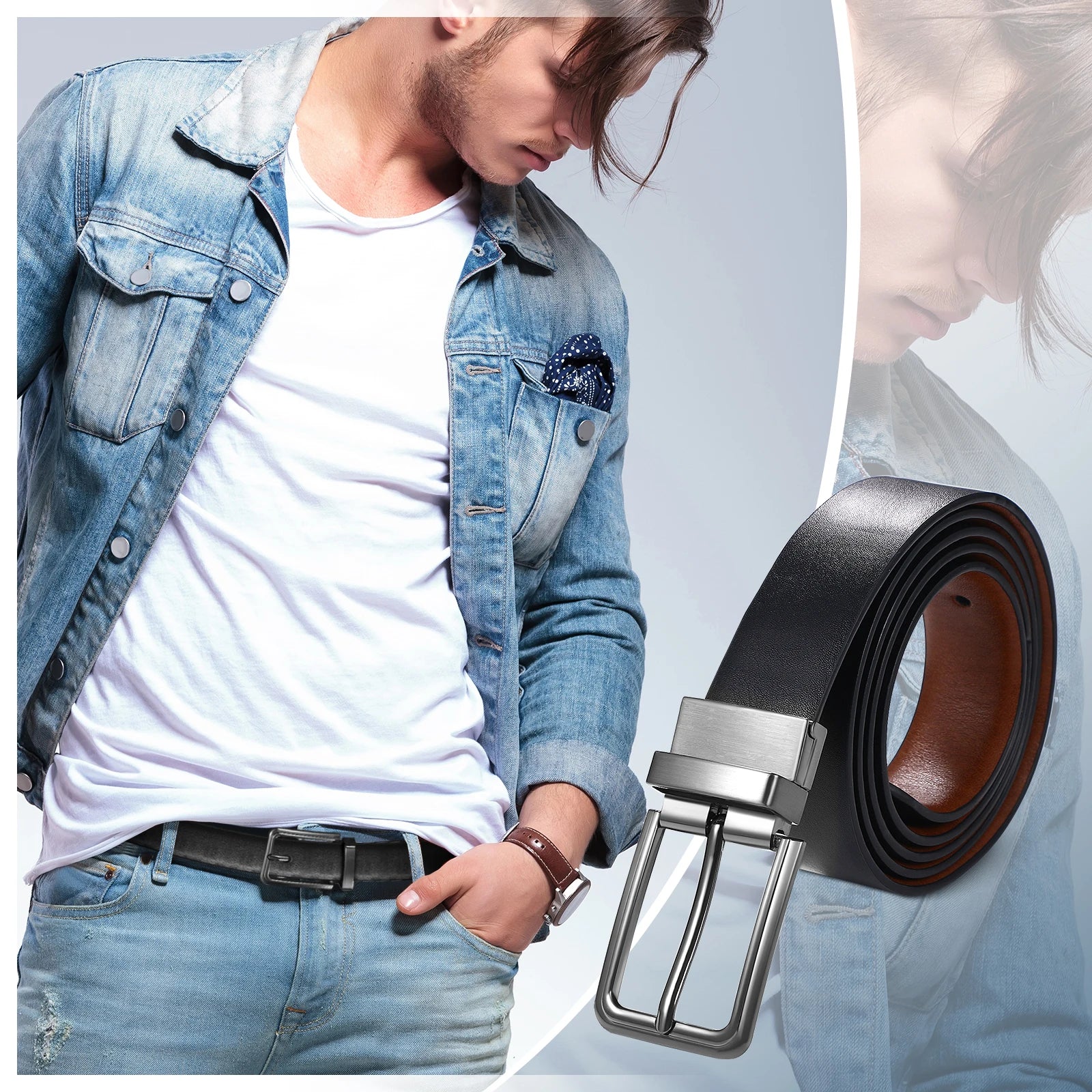 Men’s Genuine Leather Belt