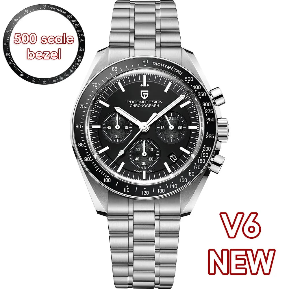 PAGANI DESIGN PD-1701B Quartz Chronograph