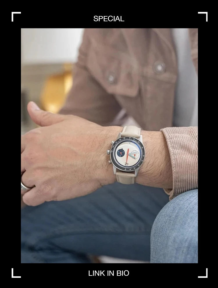 CILOA Classic Leather Quartz Watch