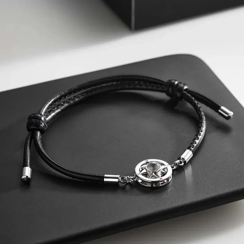 Custom Projection Braided Bracelet