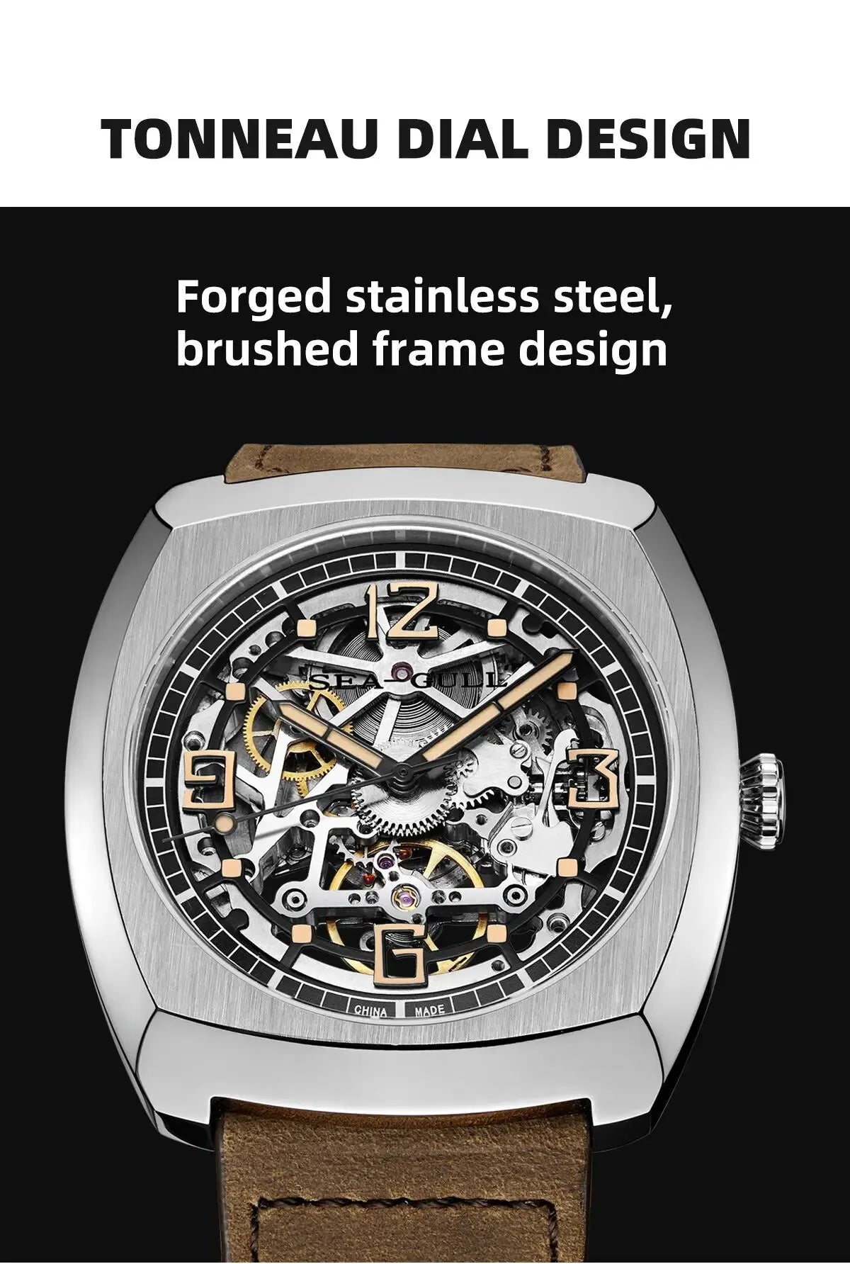 Sea-Gull 6094 Skeleton Mechanical Watch