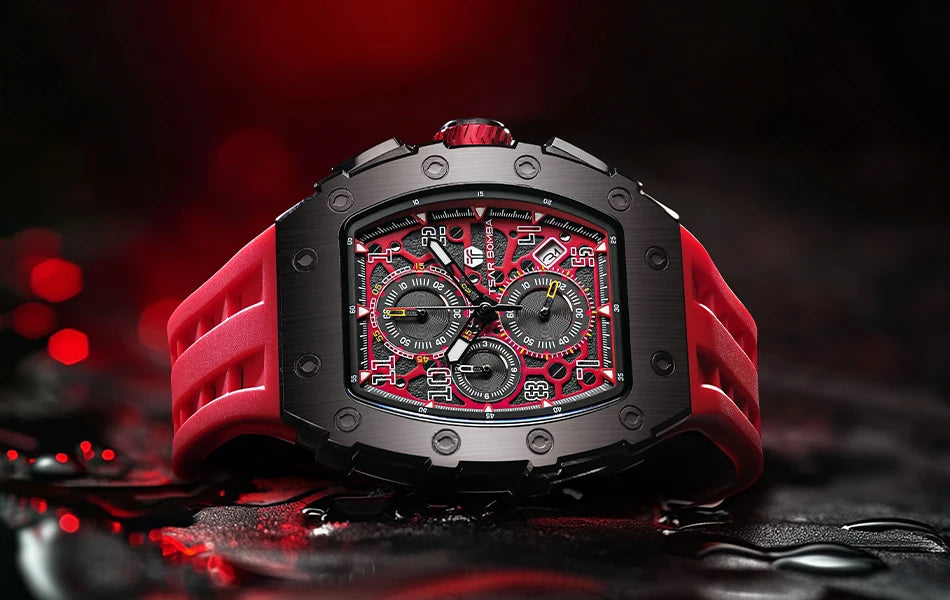 TSAR BOMBA TB-8204Q Chronograph Watch